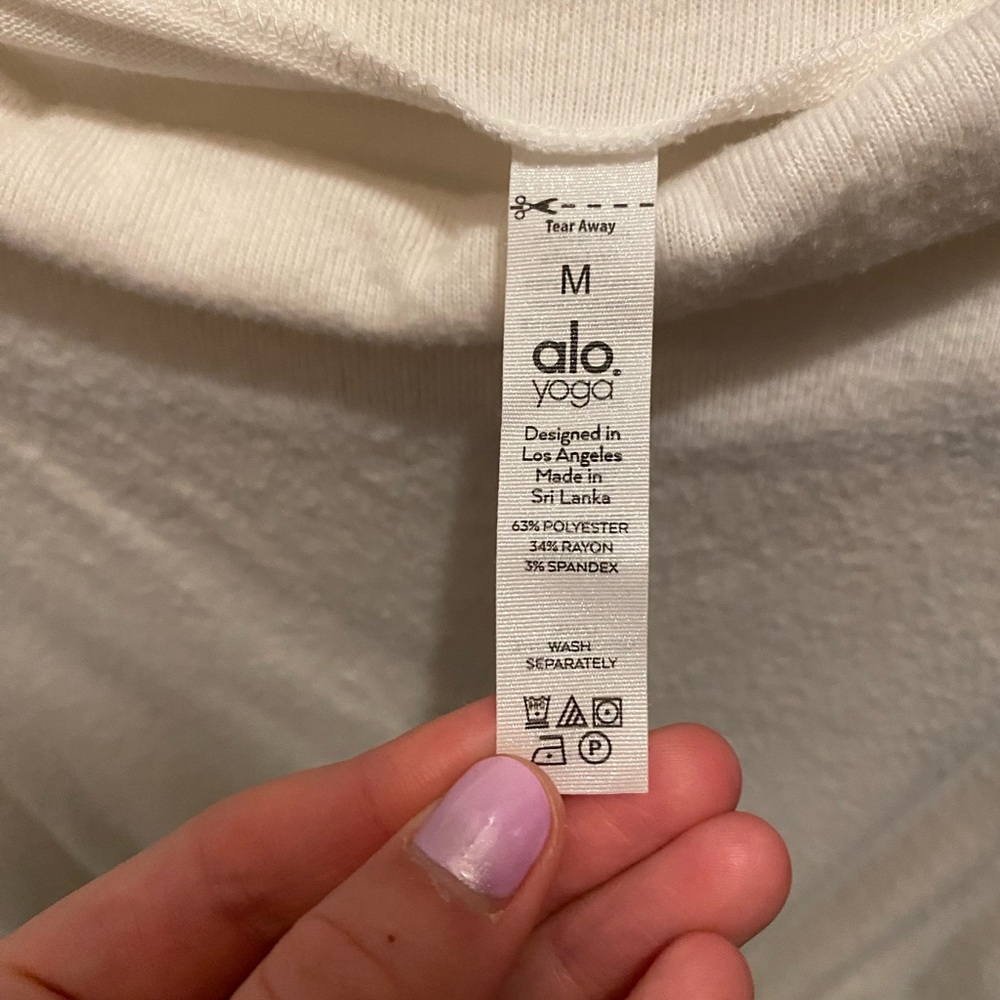 Soft Alo cropped turtle neck